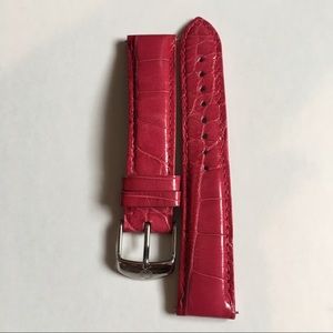 Michele Deco Alligator 18mm Watch Strap
